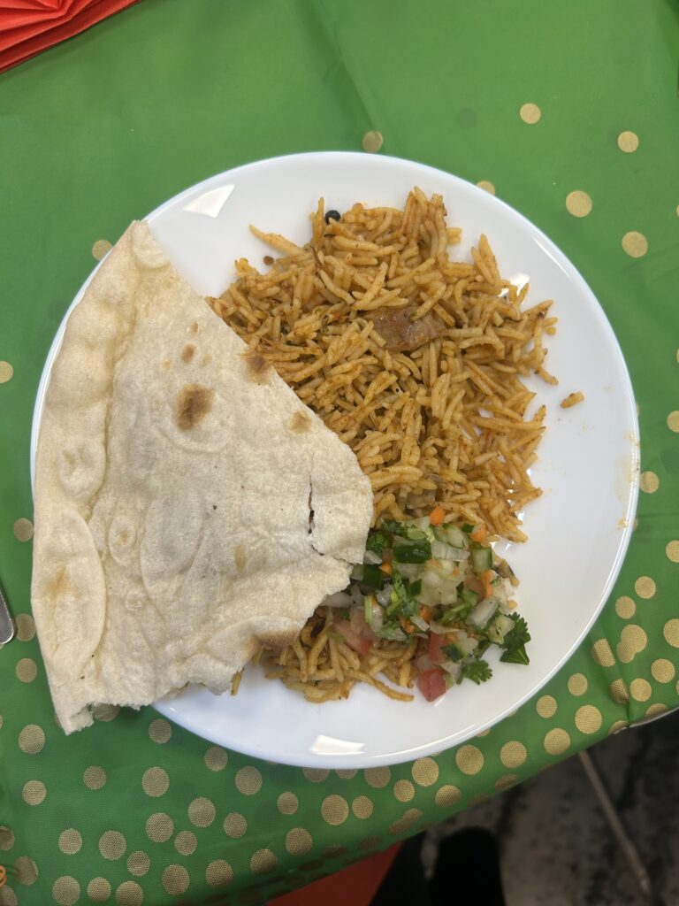 Food at Learning4Life-Gy celebration evening