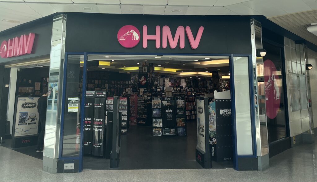 HMV shop in Freshney Place