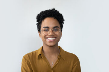 Stock image of a woman