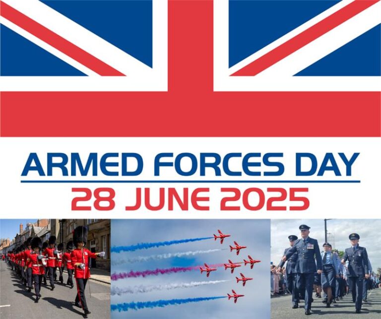 Armed Forces Day national event returns…and the first one is Cleethorpes’ this year!