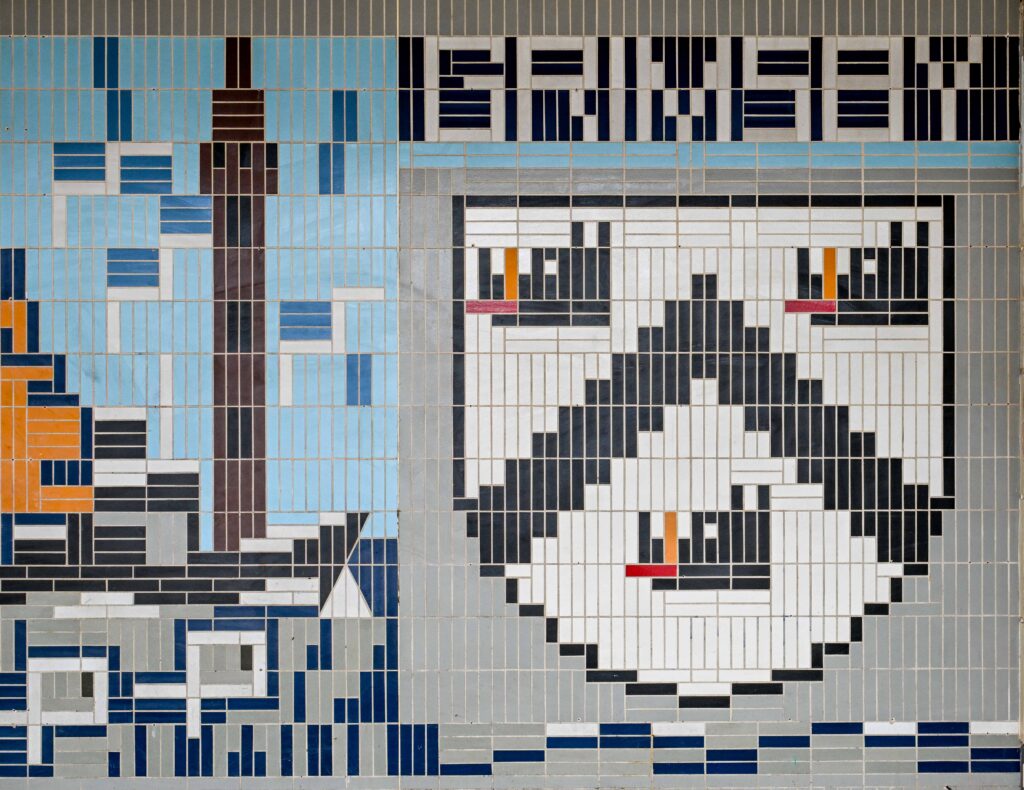 Silver Jubilee mosaic