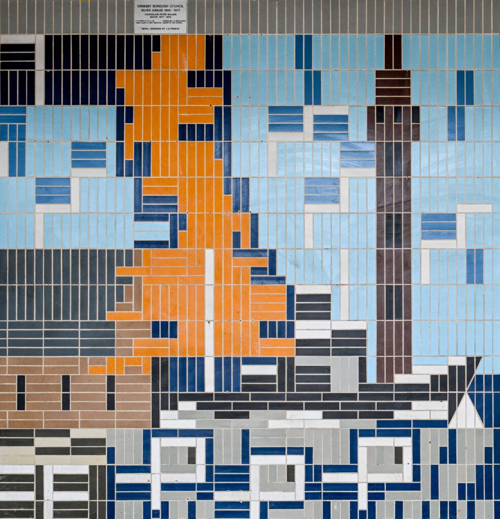 Silver Jubilee mosaic