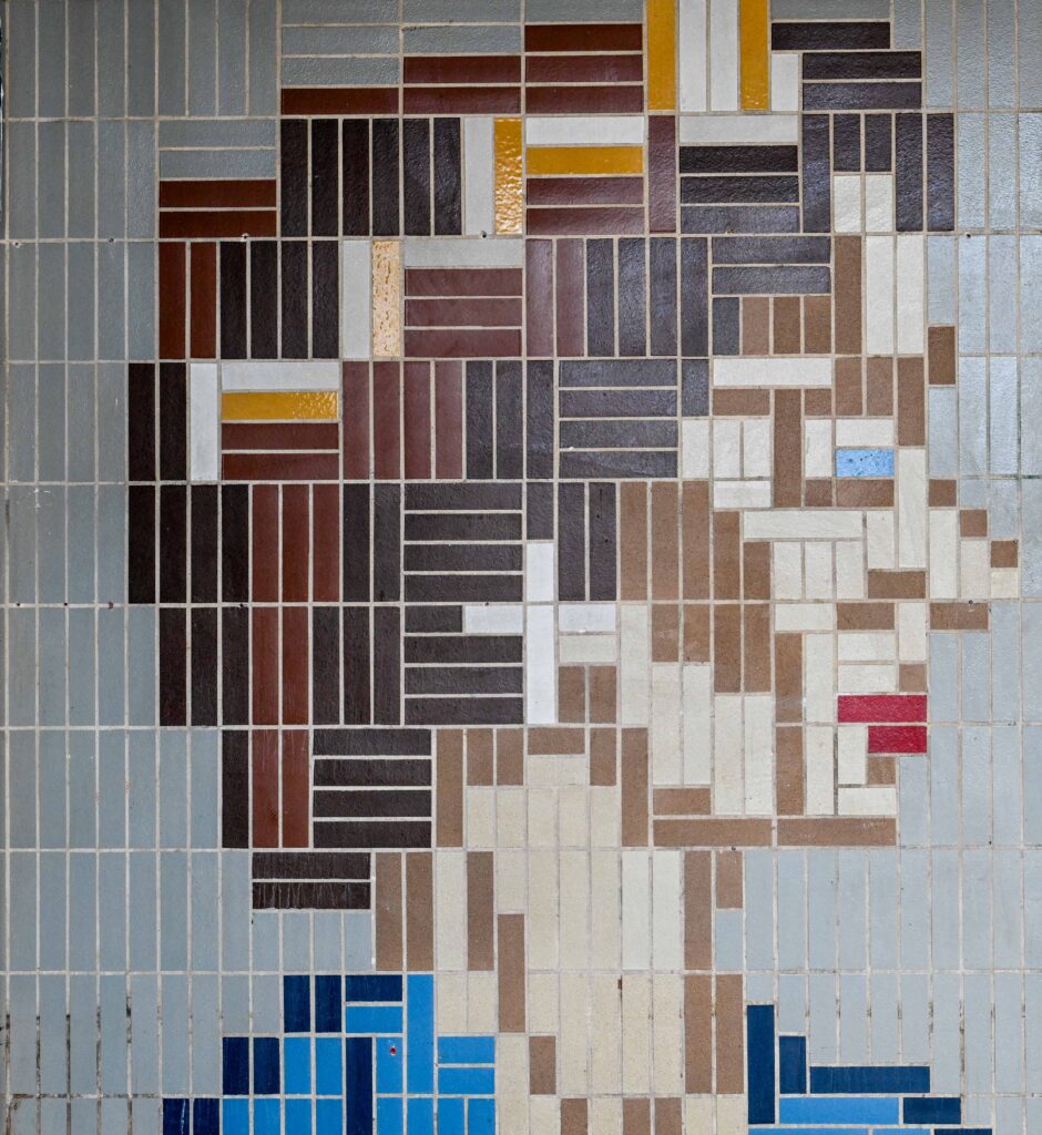 Silver Jubilee mosaic
