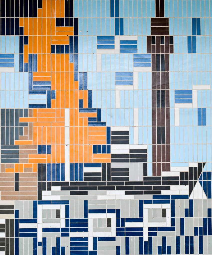Silver Jubilee mosaic