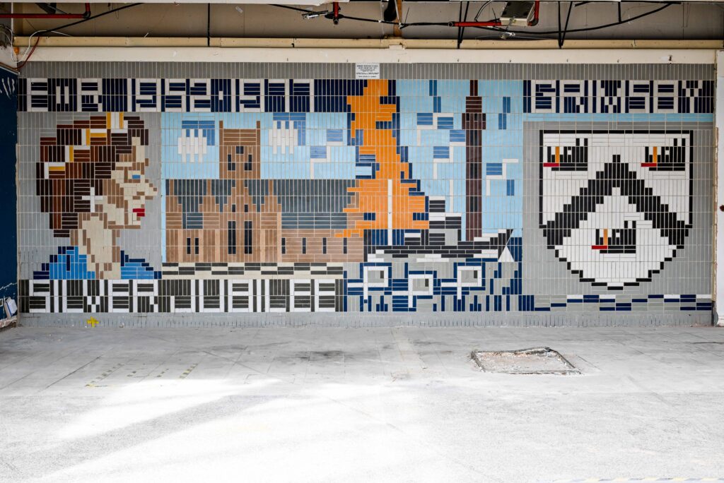 Silver Jubilee mosaic