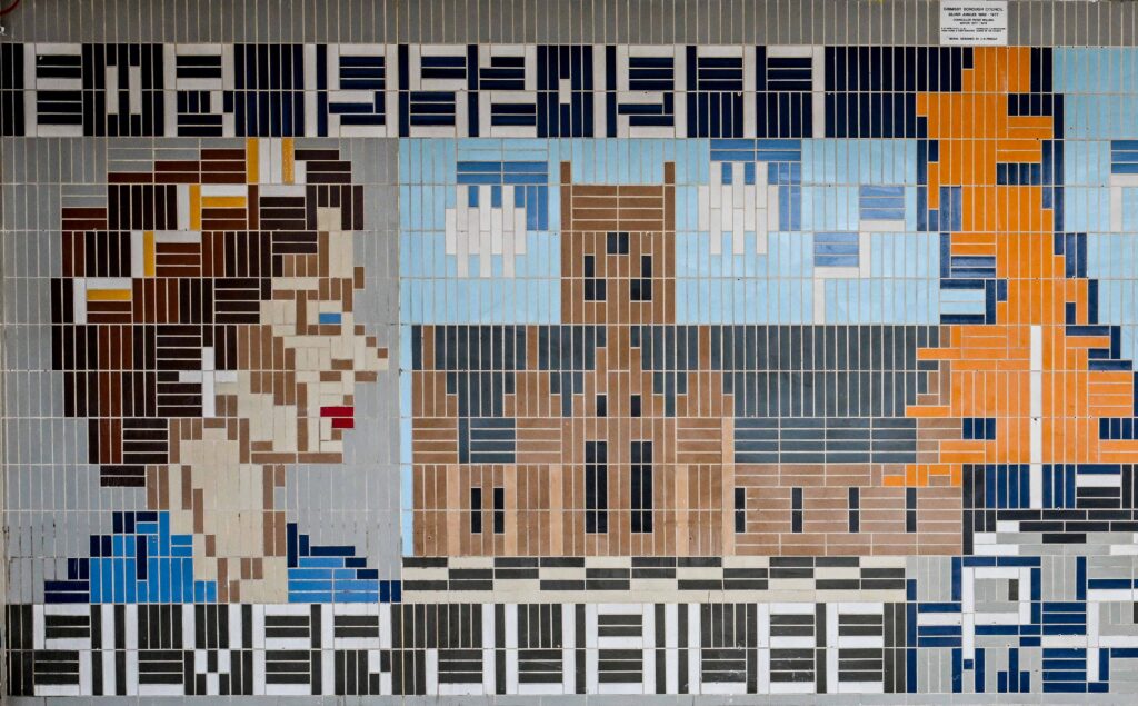 Silver Jubilee mosaic
