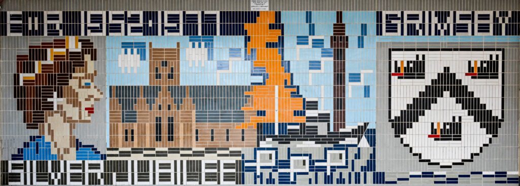Silver Jubilee mosaic