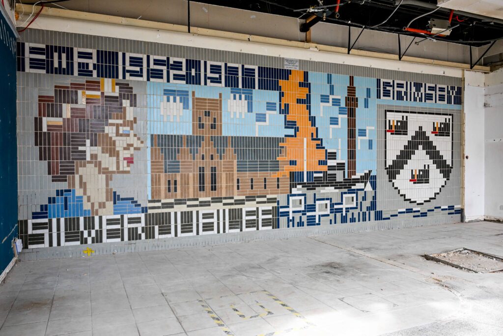 Silver Jubilee mosaic