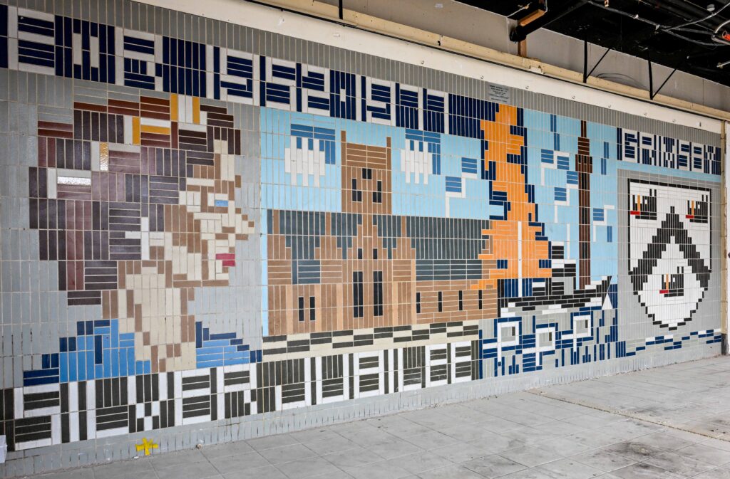 Silver Jubilee mosaic