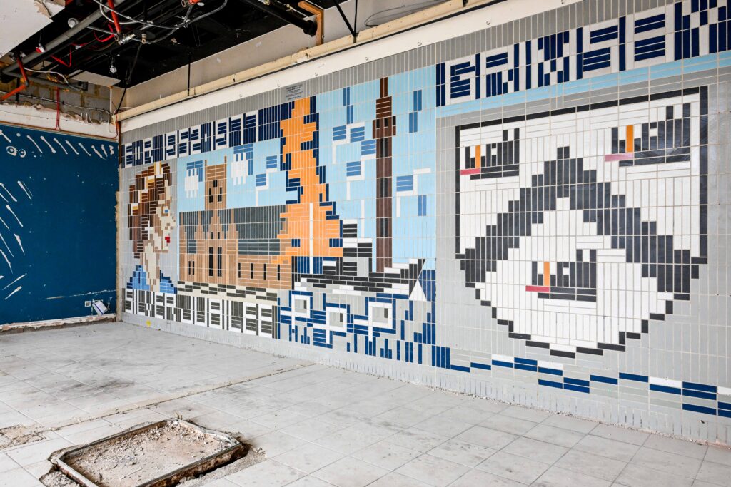 Silver Jubilee mosaic