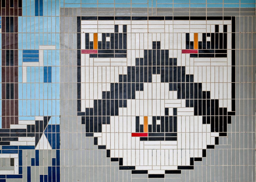 Silver Jubilee mosaic