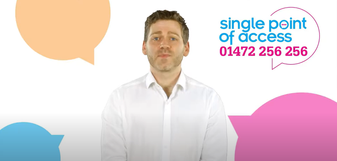 Screenshot of a video