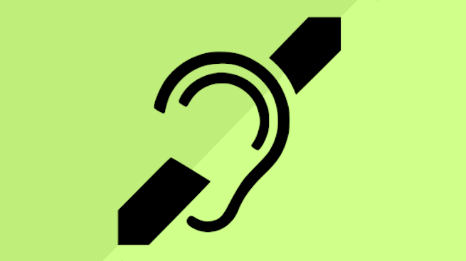 Hearing impairment icon