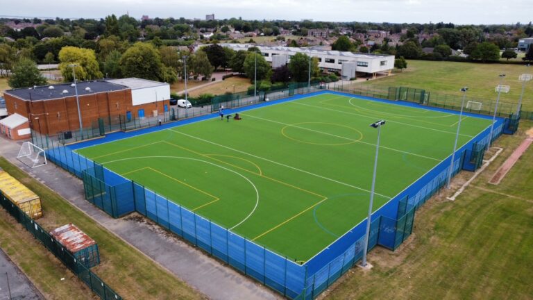 Council and Ormiston Maritime Academy delighted after resurfaced Grimsby hockey pitch unveiled