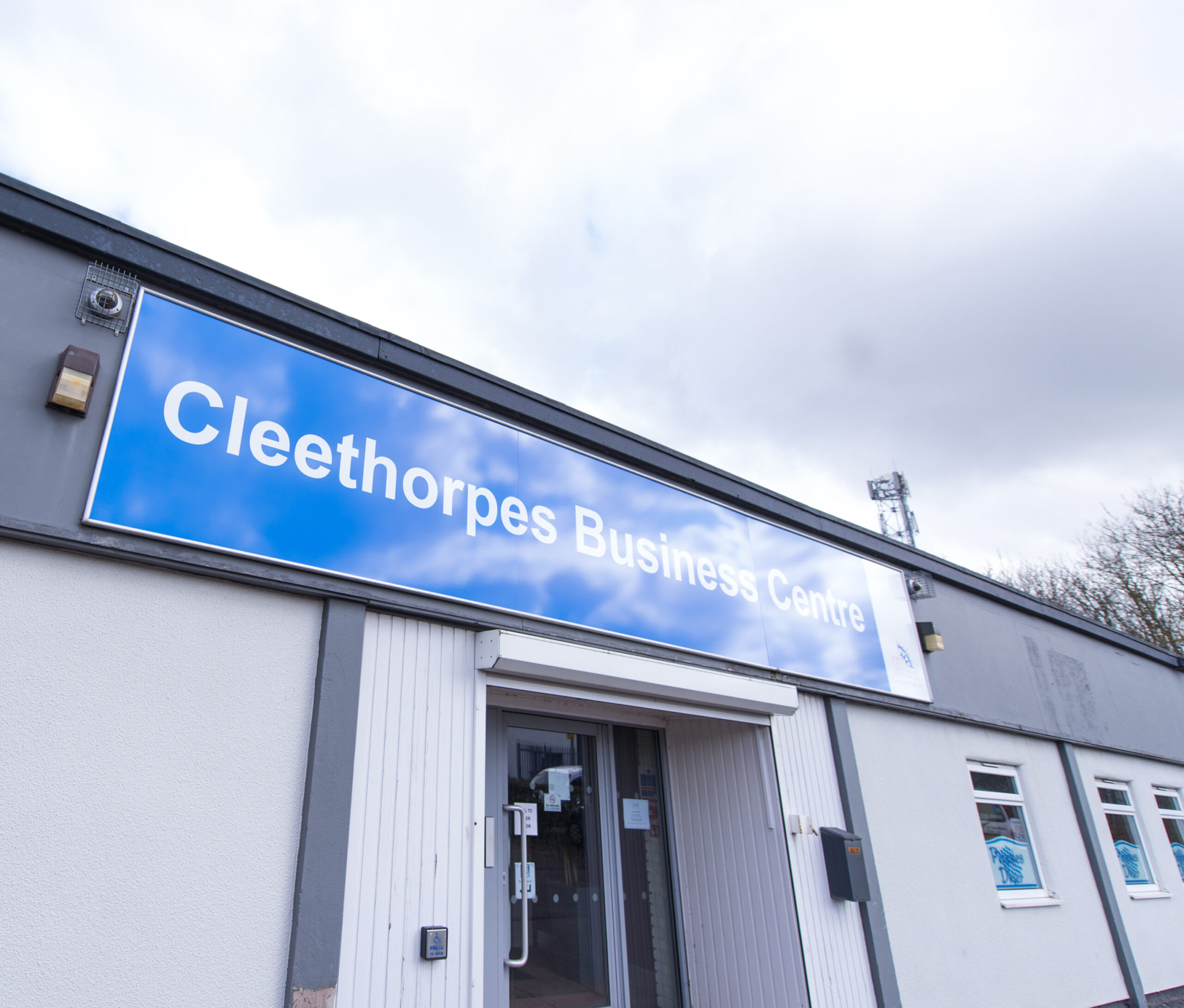 Cleethorpes Business Centre entrance