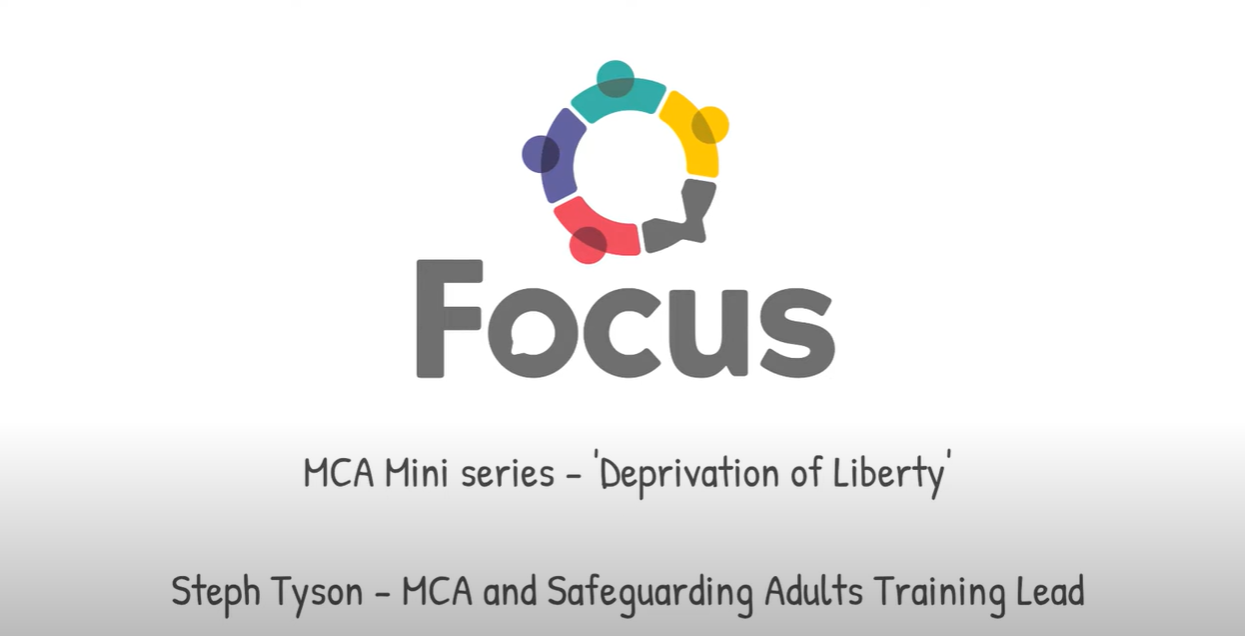 Focus logo on a video