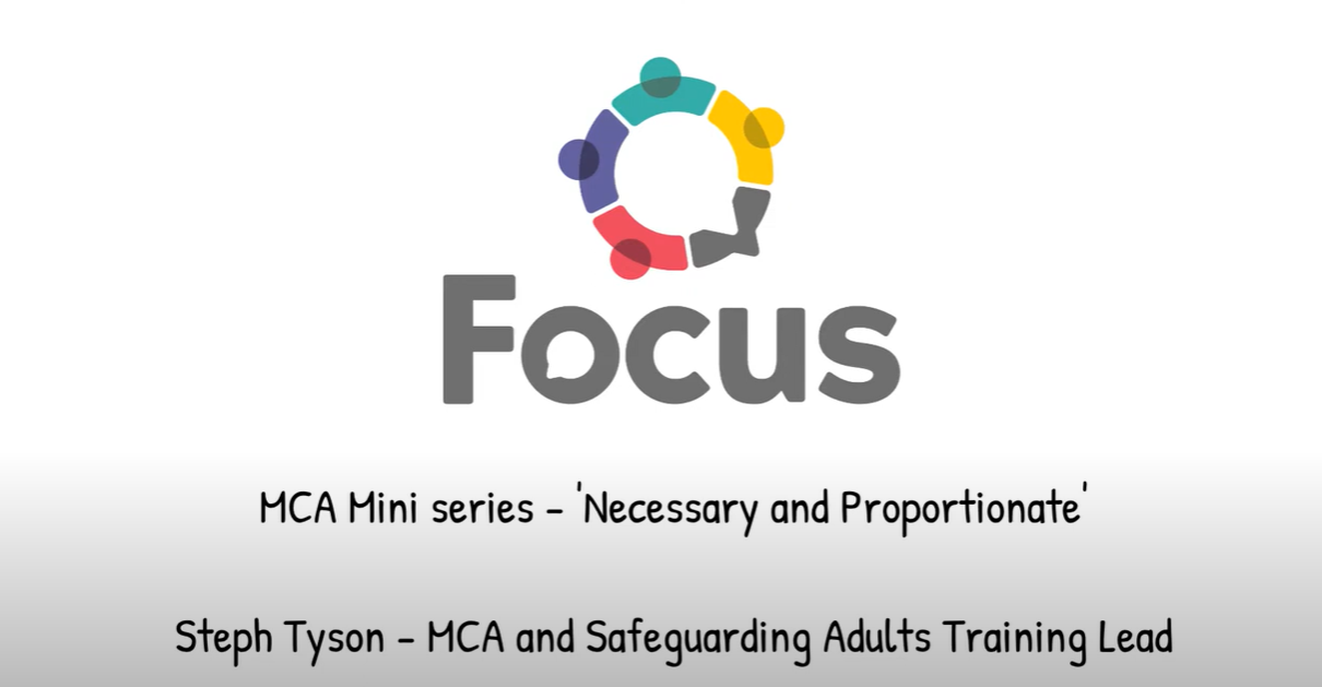 Focus logo on a video