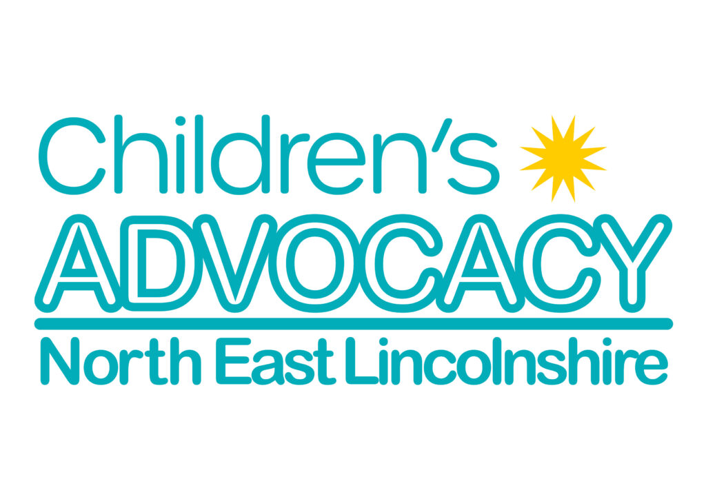 Children's advocacy logo to familiarise people with the service logo Children's advocacy in North East Lincolnshire logo