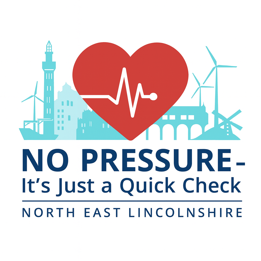 A blood pressure logo