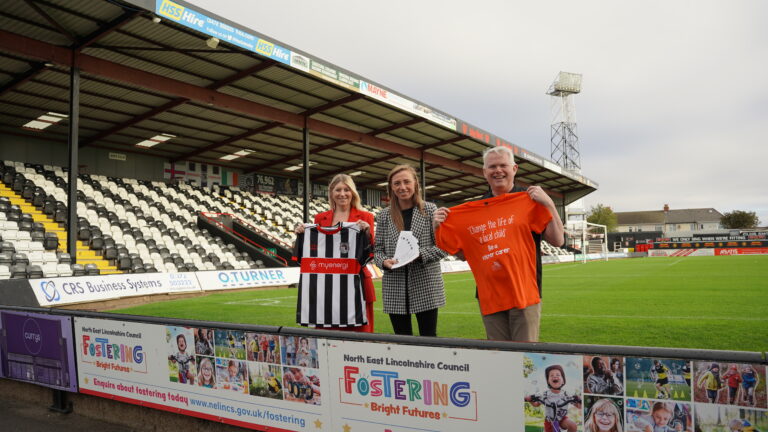 Celebrating Community and Corporate Parenting with Grimsby Town Football Club