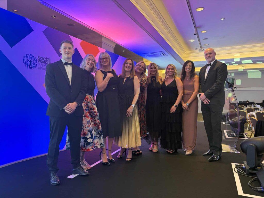 NELC and Humberside Police at the Social Worker Awards