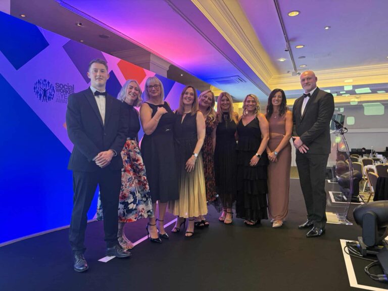 NELC and Humberside Police at the Social Worker Awards