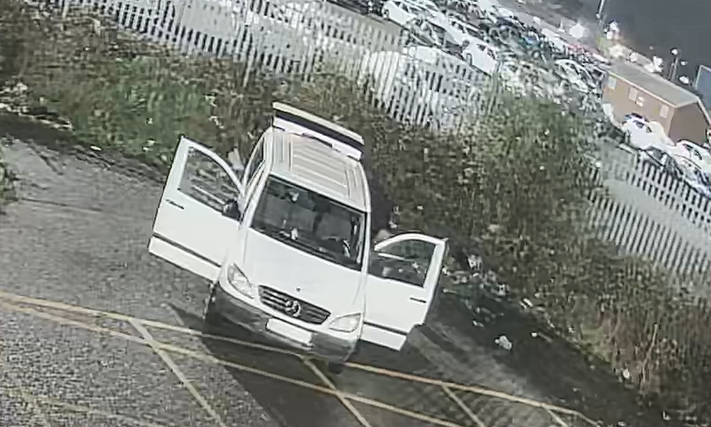 Car on CCTV