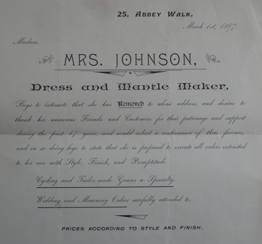 Mrs Johnson-25 Abbey Walk