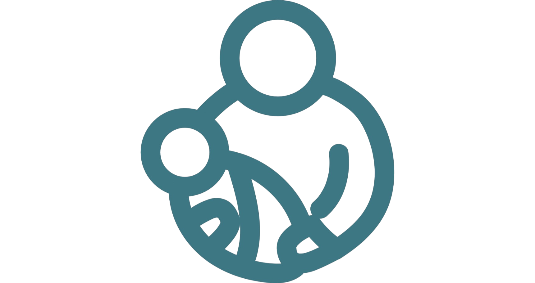 Icon of a person breastfeeding