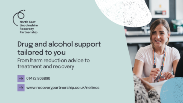A graphic advertising new drug and alcohol support