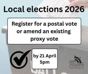 Postal vote deadline 21 April