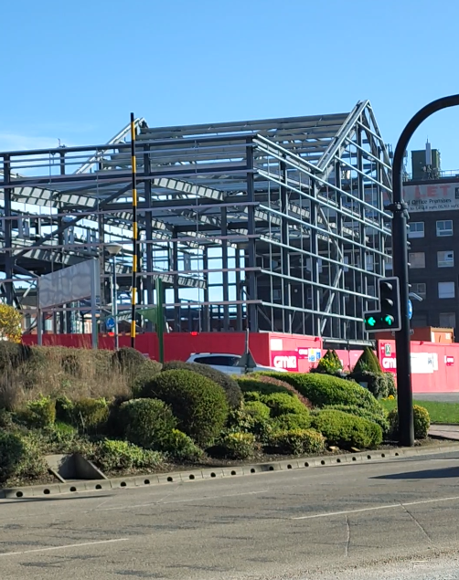 Fresnhey Place development - from Frederick Ward Way - March 26