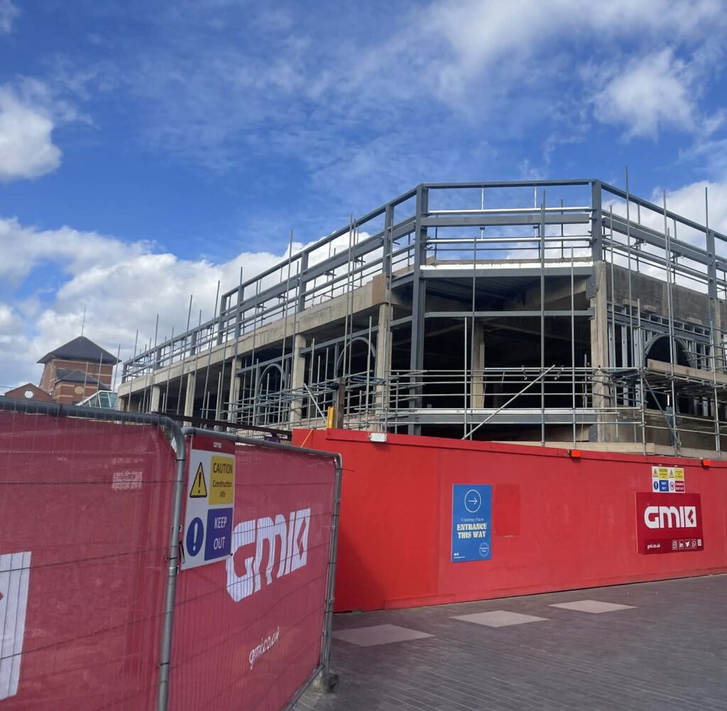 Fresnhey Place development - from Victoria Street - March 26