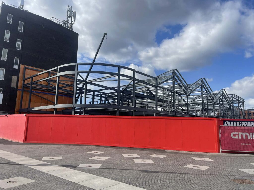 Fresnhey Place development - from Victoria Street - March 26