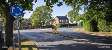 Image of Bradley Road roundabout