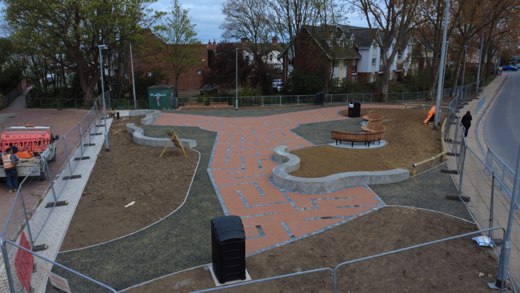 New Cartergate update aerial image