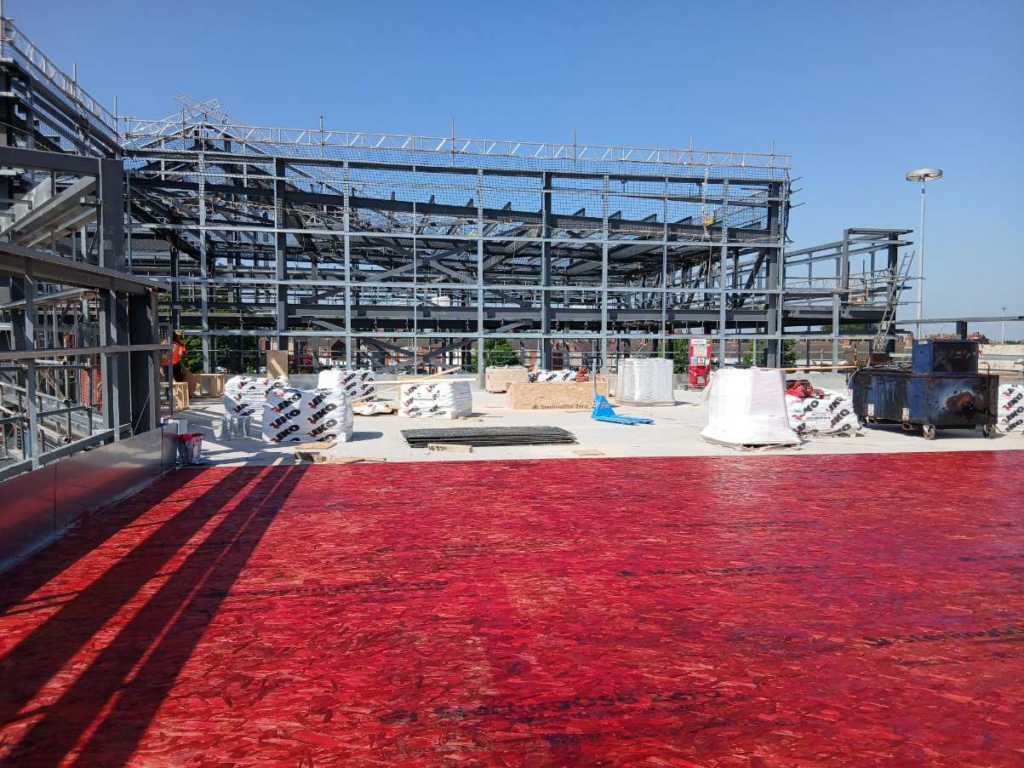 Cinema light weight timber roof - June 2026