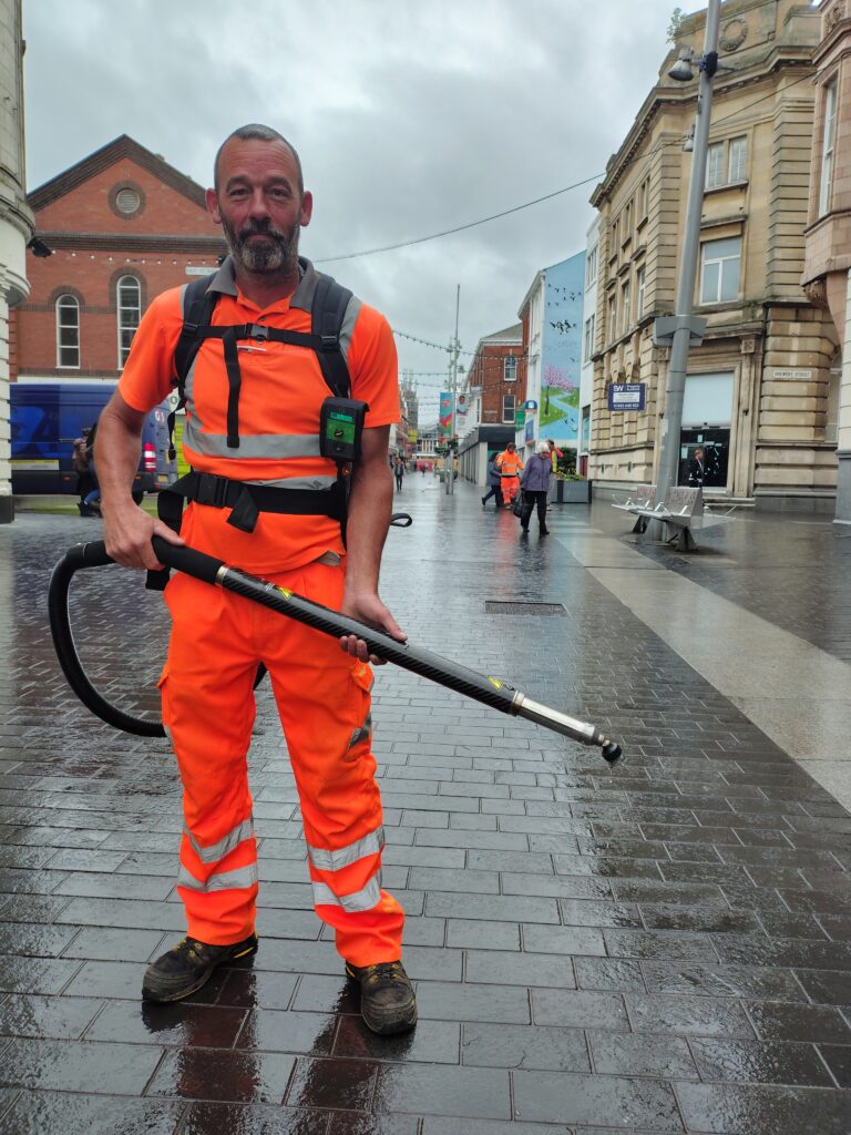 When there’s gum on the street – who ya gonna call – gumbusters!