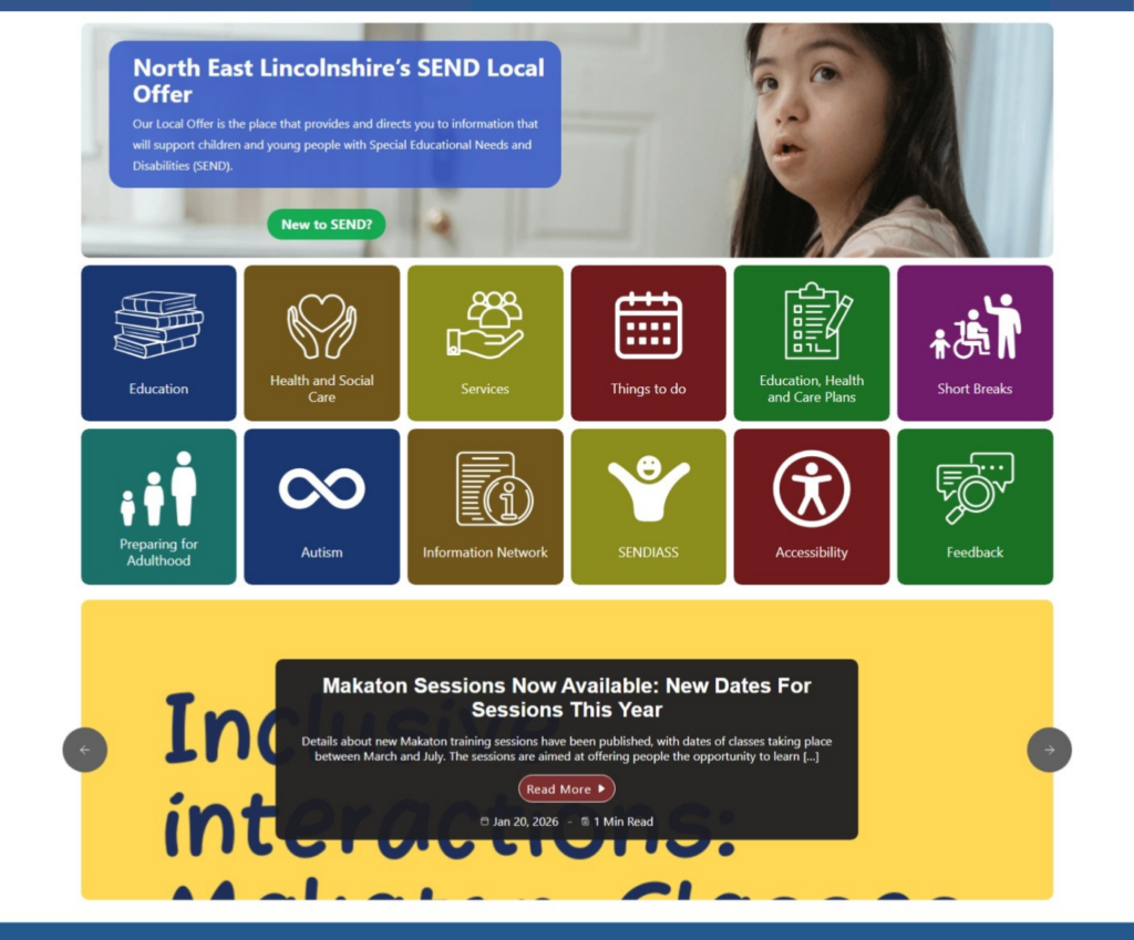 SEND website gets a facelift