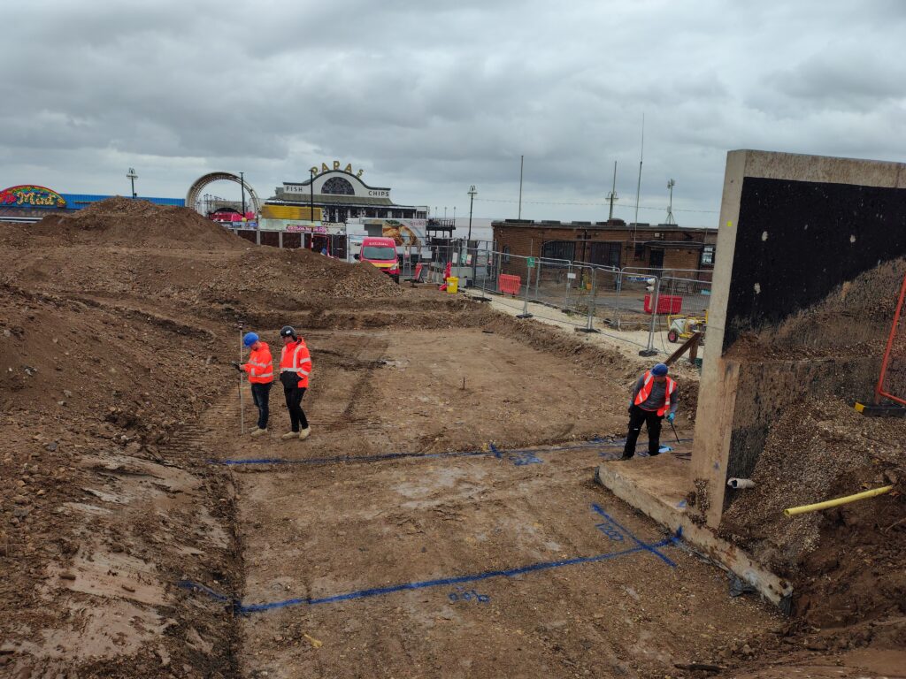 Sea Road foundation works - June 2026