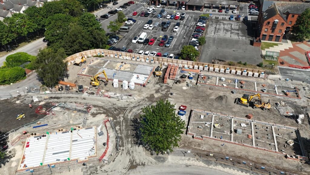 Alexandra Dock housing site July 2026