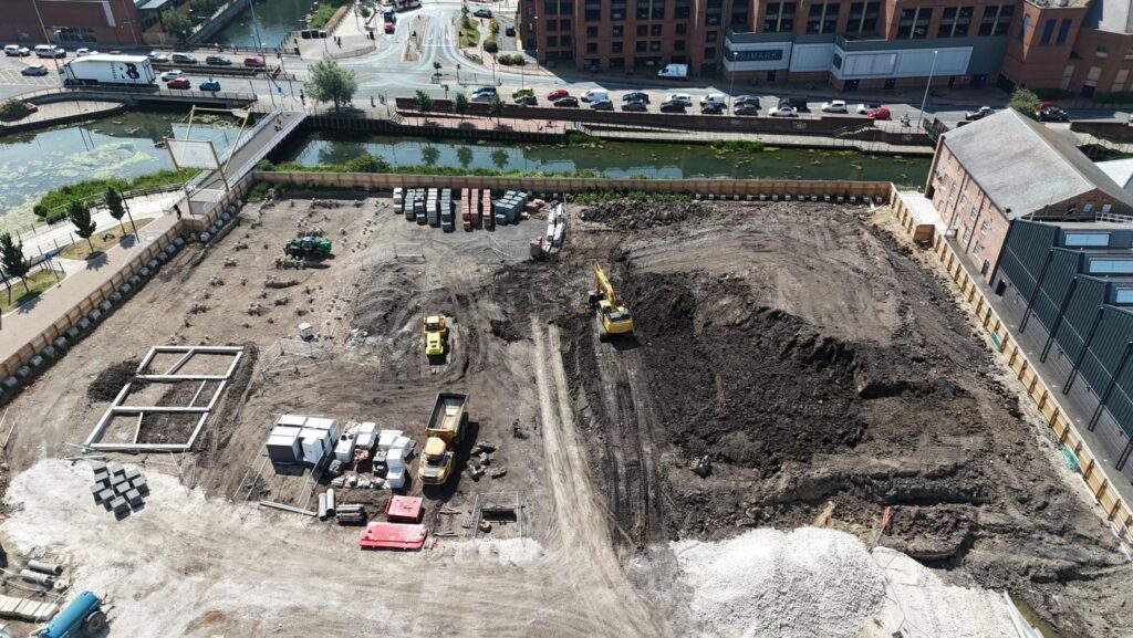 Alexandra Dock housing site July 2026