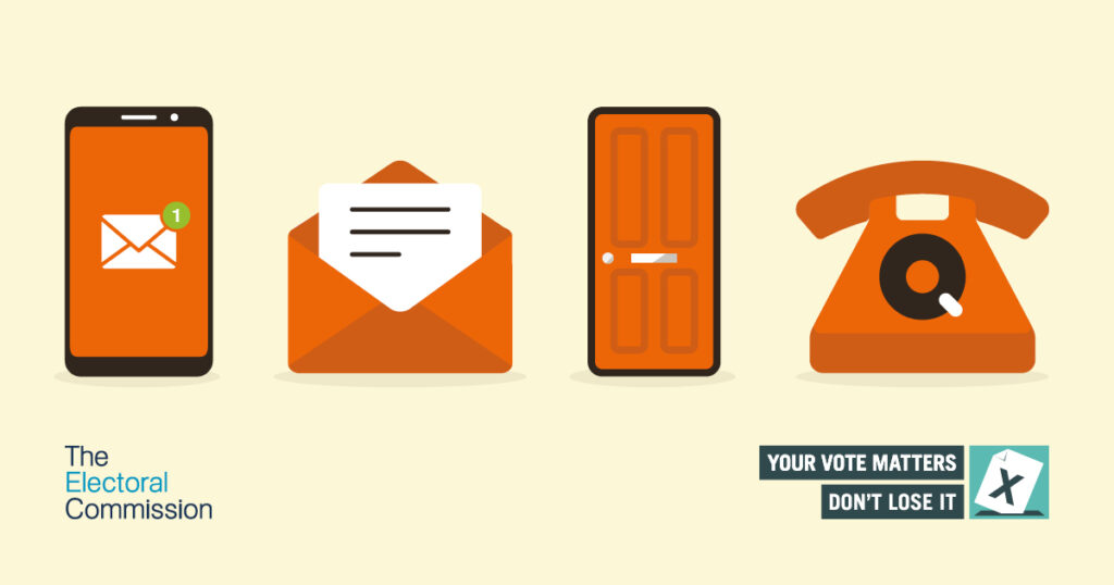 Help us keep your electoral details up to date