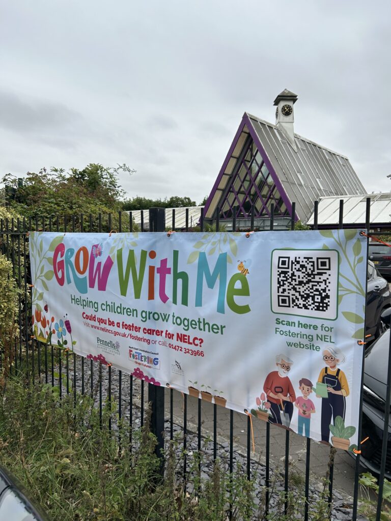 Hundreds of Visitors to See New Eye-Catching Fostering Appeal at Pennells Garden Centre