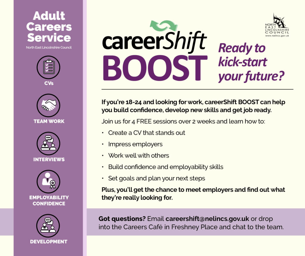 Free programme giving young adults a BOOST into work