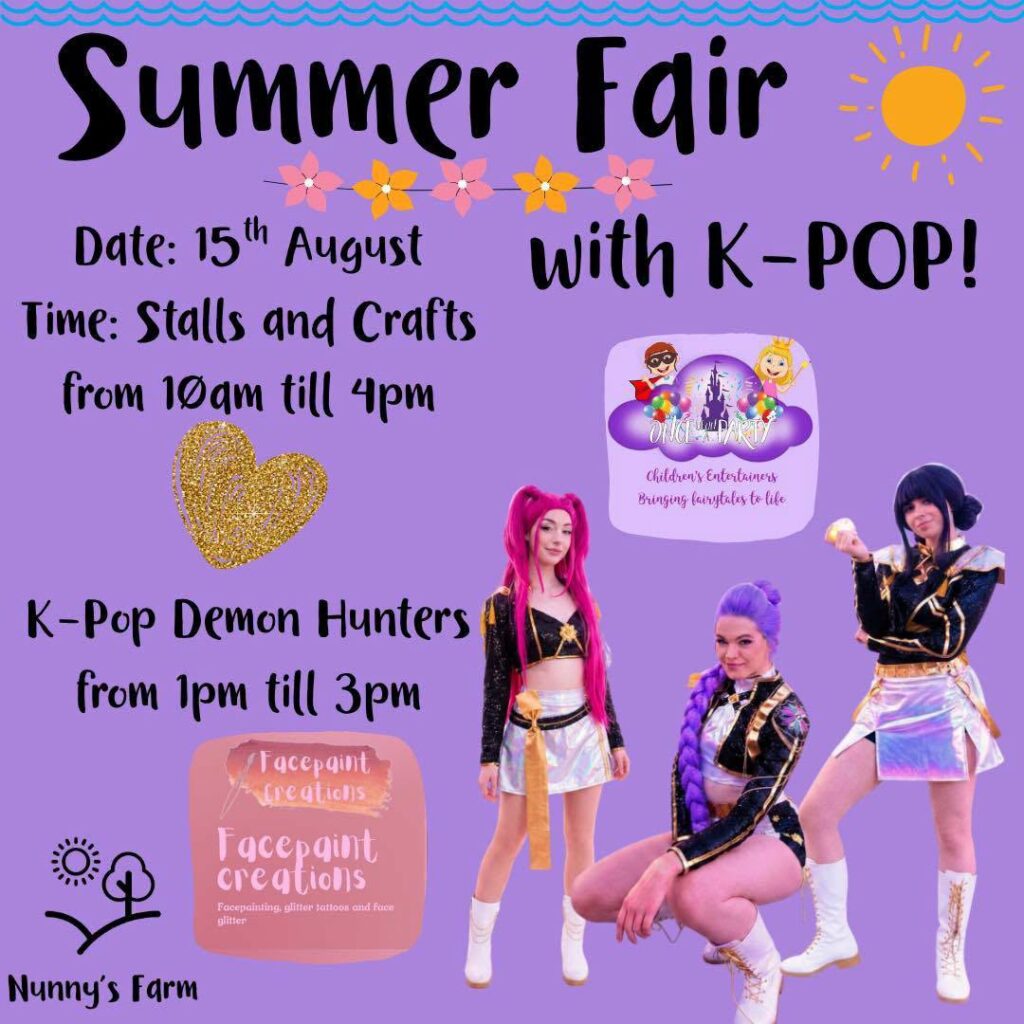 Nunny's Farm Summer Fair poster