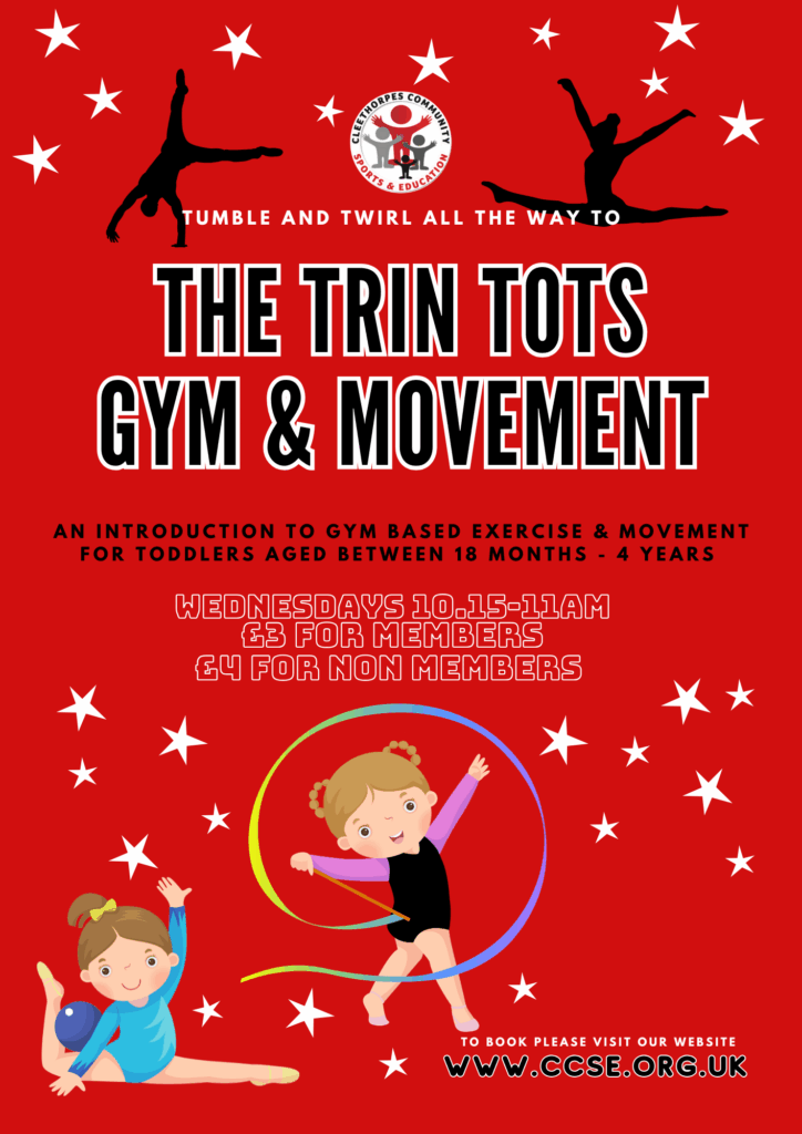 Tot gym and movement poster