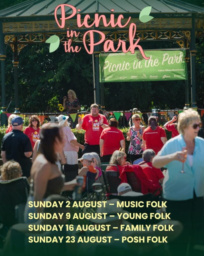 Picnic in the park poster