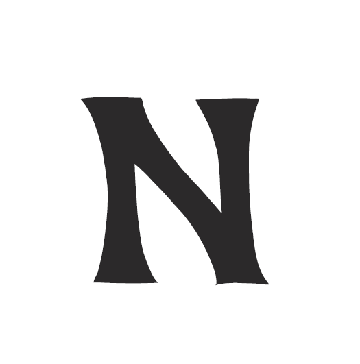 Letter N in grimsby alphabet