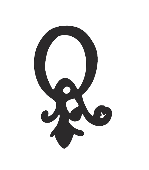 Letter E in grimsby alphabet
